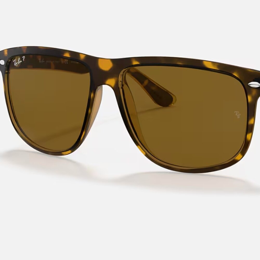 Ray Ban | Polarized Boyfriend Glasses in Tortoise Shell